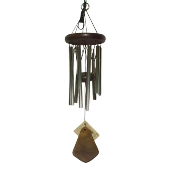Weatherland-Sound Of Sunset In Black Walnut Wind Chime NWT For Front Porch Use! - Picture 1 of 6